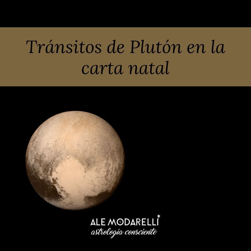 Plutón y sus tránsitos - Ale Modarelli