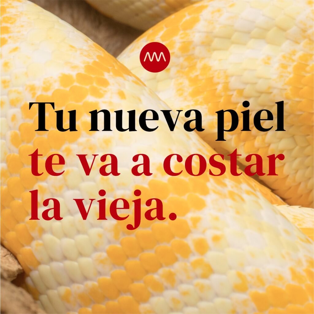 Tu nueva piel te va a costar la vieja