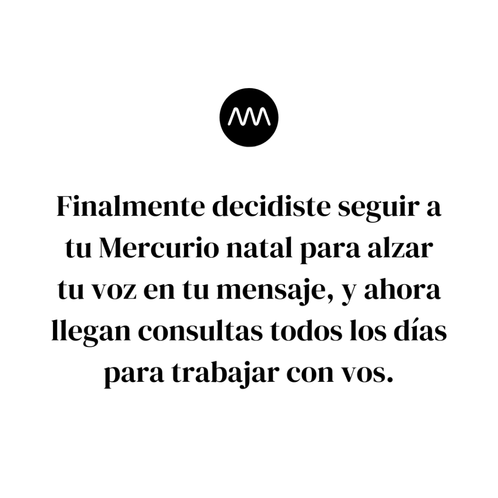 Mercurio natal